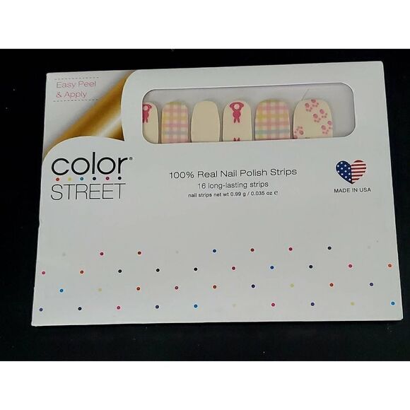 NEW IN PACKAGE COLOR STREET NAIL POLISH STRIPS - Picture 1 of 2